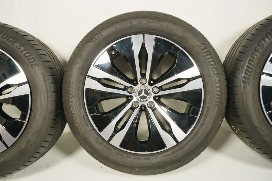 Mercedes S Klasse W223 Winterräder mit neuen Winterreifen 235 55 18 Zoll