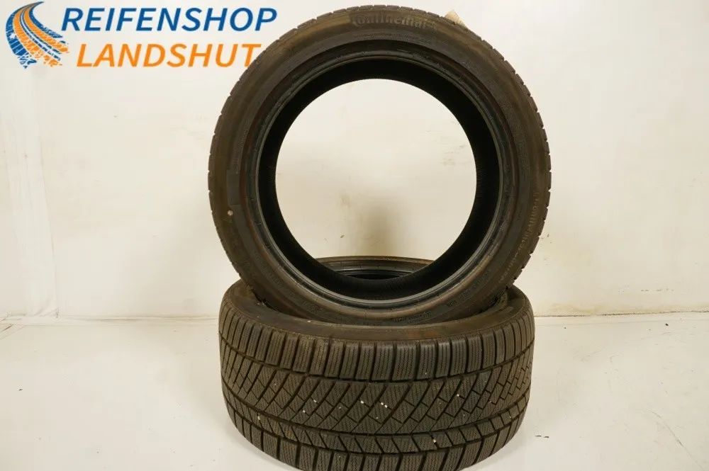 2 x Winterreifen Continental 255 40 18 Zoll DOT18 Bmw* ca.6mm
