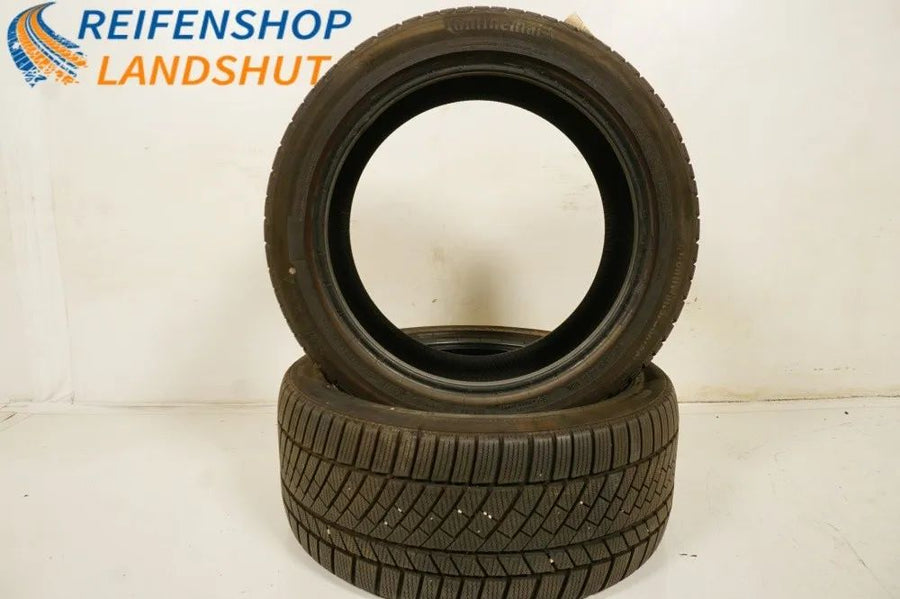 2 x Winterreifen Continental 255 40 18 Zoll DOT18 Bmw* ca.6mm