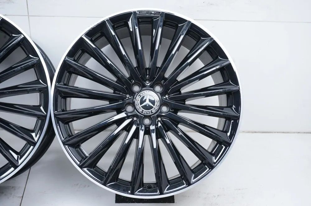 4 x Mercedes EQE V295 W295 AMG Alufelgen 21 Zoll A2954012500 A2954012600 Detailansicht 5