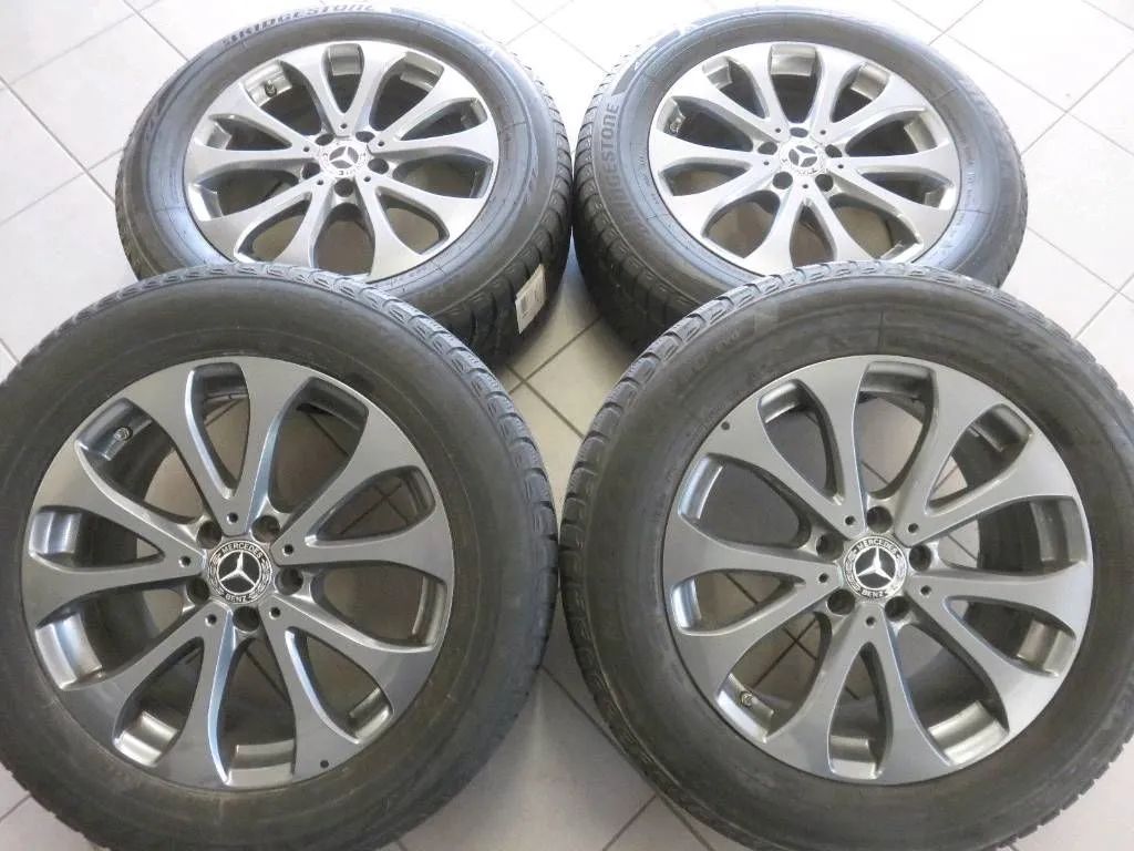 Original Mercedes GLC W253 X253 C253 18 Zoll Alufelgen Winterräder Winterreifen