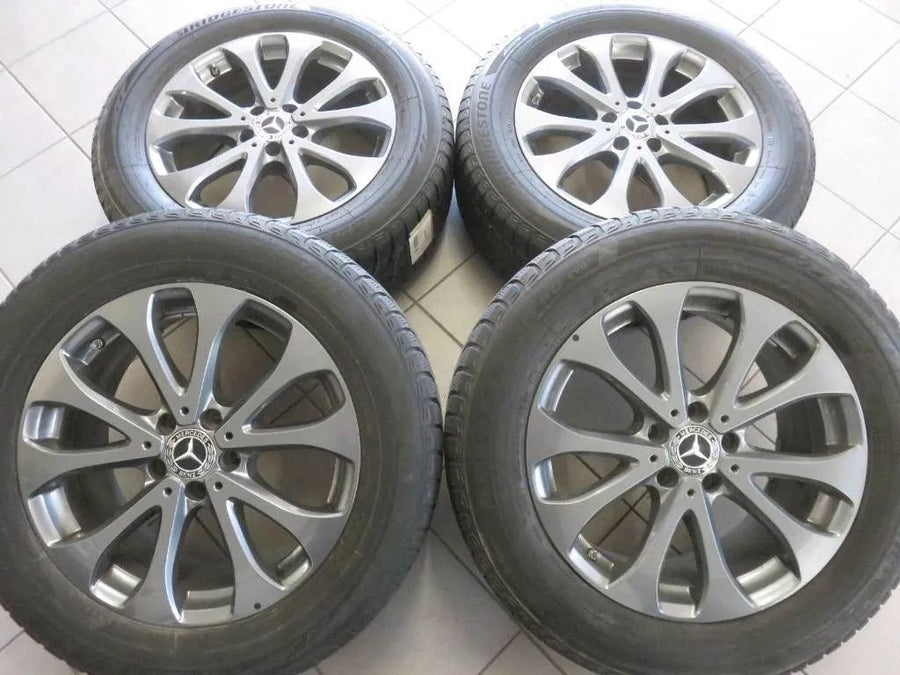 Original Mercedes GLC W253 X253 C253 18 Zoll Alufelgen Winterräder Winterreifen