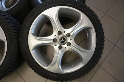 Original Mercedes C-Klasse W205 18 Zoll Alufelgen Winterräder Winterreifen