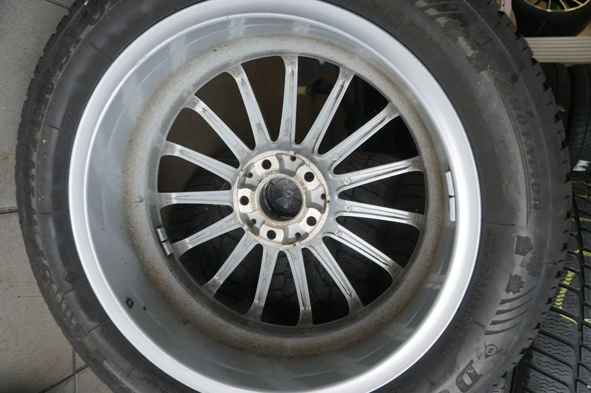 Original Mercedes GLA X156 Alloy Wheels Winter Wheels Winter Tires 215 55 R18 Inch Detailansicht 9