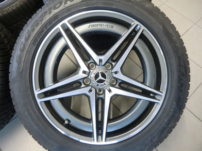 Cerchi in lega originali Mercedes EQC W293 N293 AMG, pneumatici invernali, ruote invernali, 7 mm