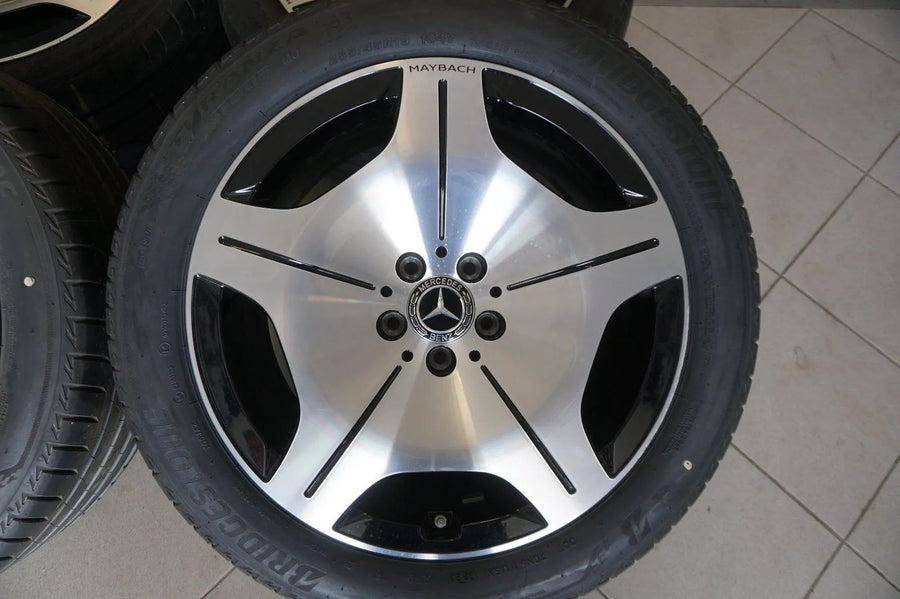 Jantes aluminium Mercedes Classe S W223 V223 Maybach 19 pouces pneus été d'origine