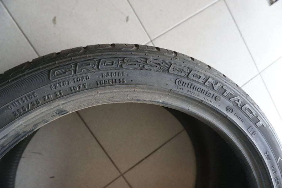 1 X 295 35 ZR21 R21 107Y Summer Tire Continental CrossContact MO 2021 8mm