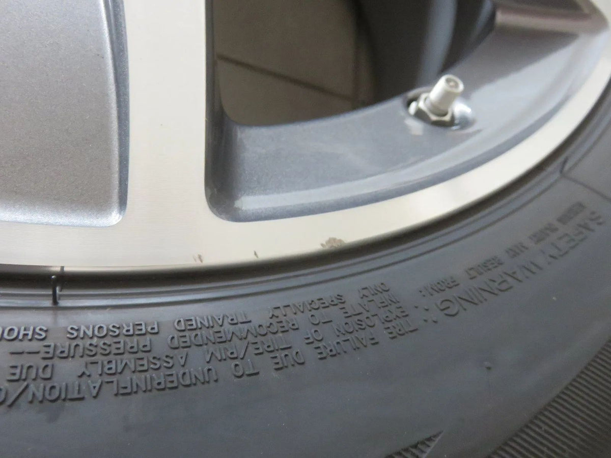 Originele Mercedes C-klasse W205 S205 17 inch lichtmetalen velgen winterwielen winterbanden Detailweergave 6