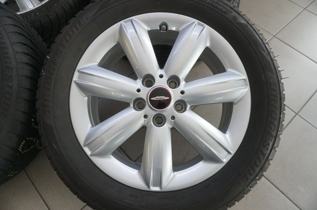 Original Mini Countryman F60 Alloy Wheels Winter Wheels Winter Tires 205 60 R17 inch Detailansicht 3