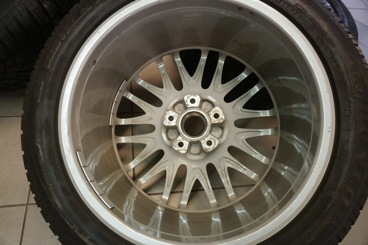 Jantes alu d'origine Porsche Cayenne 92A pneus hiver 275 45 R20 pouces 7P5601025AH Vue détaillée 8