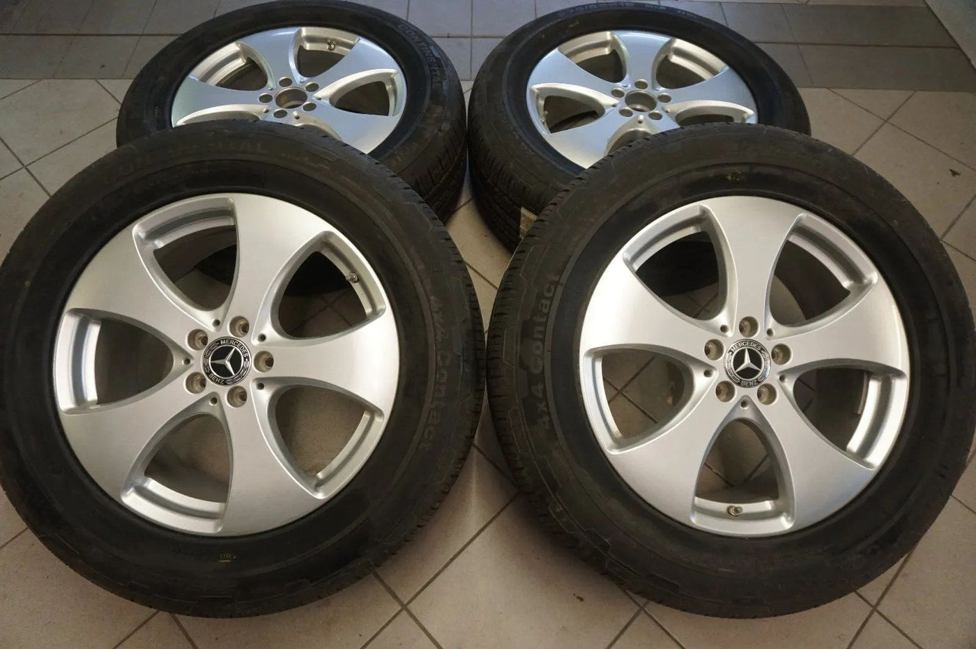 Original Mercedes GLS GL X166 W166 Alufelgen Sommerreifen 275 55 R19 Zoll 7mm