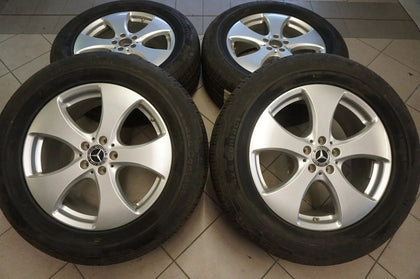 Original Mercedes GLS GL X166 W166 Alloy Wheels Summer Tires 275 55 R19 Inch 7mm