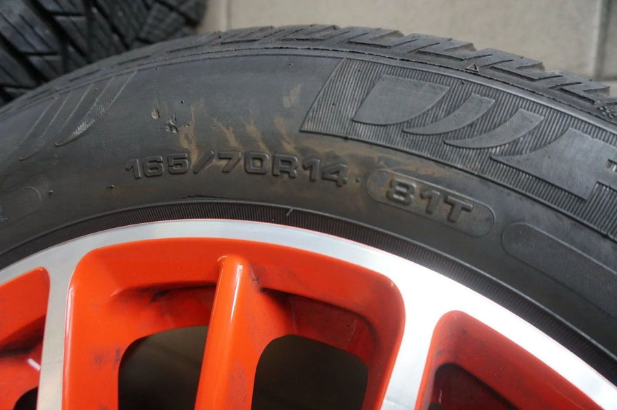 VW Up Skoda Citigo Seat Mii Alloy Wheels All-Weather Tires Allseason 165 70 R14 8mm