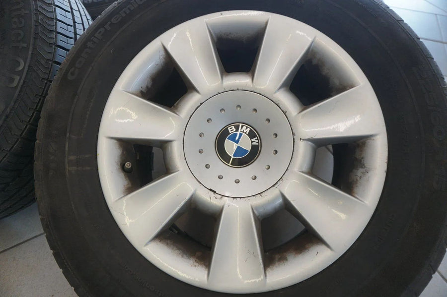 Originální hliníkové disky BMW řady 5 E39 15 palců Styling 83 6751763 letní pneumatiky