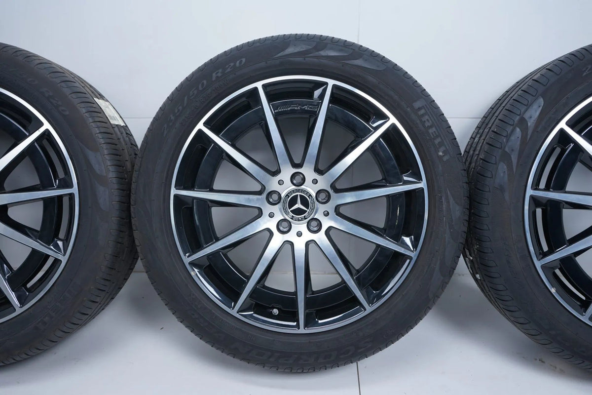 Original Mercedes EQC N293 TOP 20 Zoll AMG Alufelgen Sommerräder Sommerreifen Detailansicht 5