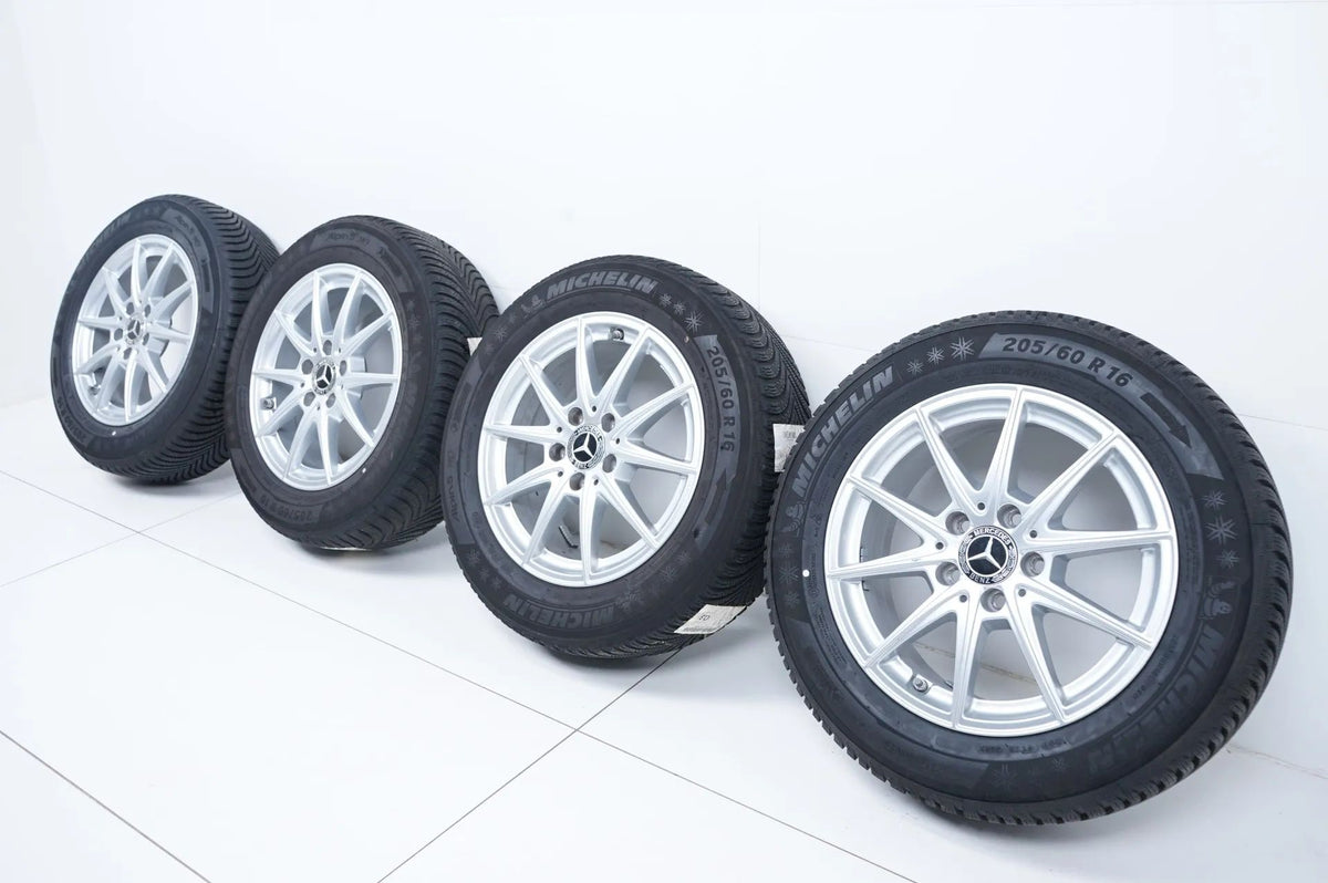 Roues et pneus hiver 16 pouces pour Mercedes Classe AB W177 W247 Vue détaillée 9