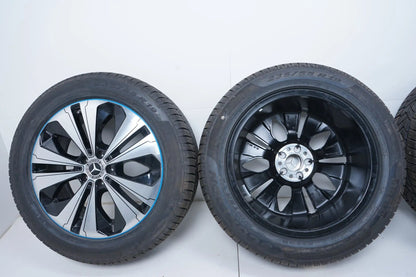 Original Mercedes EQC N293 19 inch alloy wheels winter tires 235 55 255 50 R19 7mm