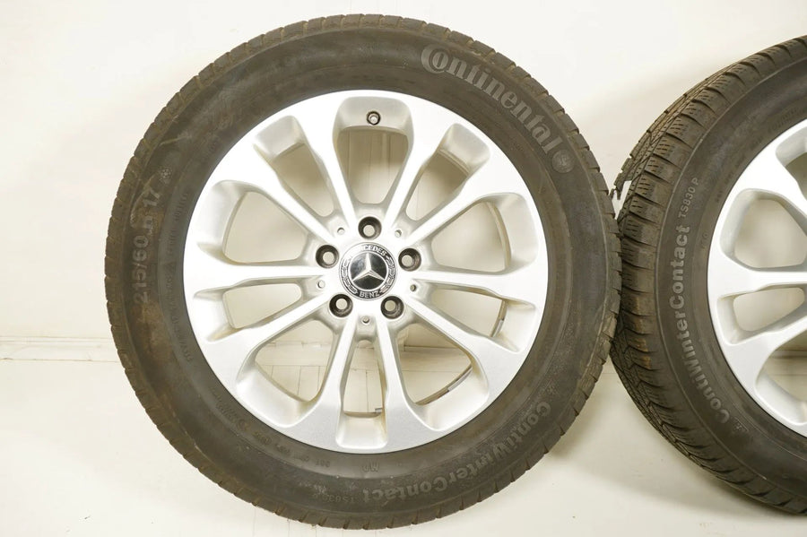 Pneus/jantes hiver Mercedes GLA W156 X156 215/60/17 pouces