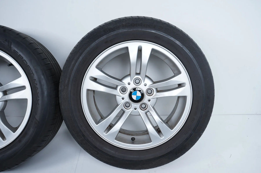 Original BMW X3 E83 Alloy Wheels Summer Tires Summer Wheels 235 55 R 17 Inch