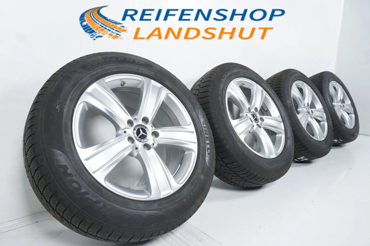 Pneus/jantes hiver Mercedes GLC W253 X253 235/60 R18 pouces