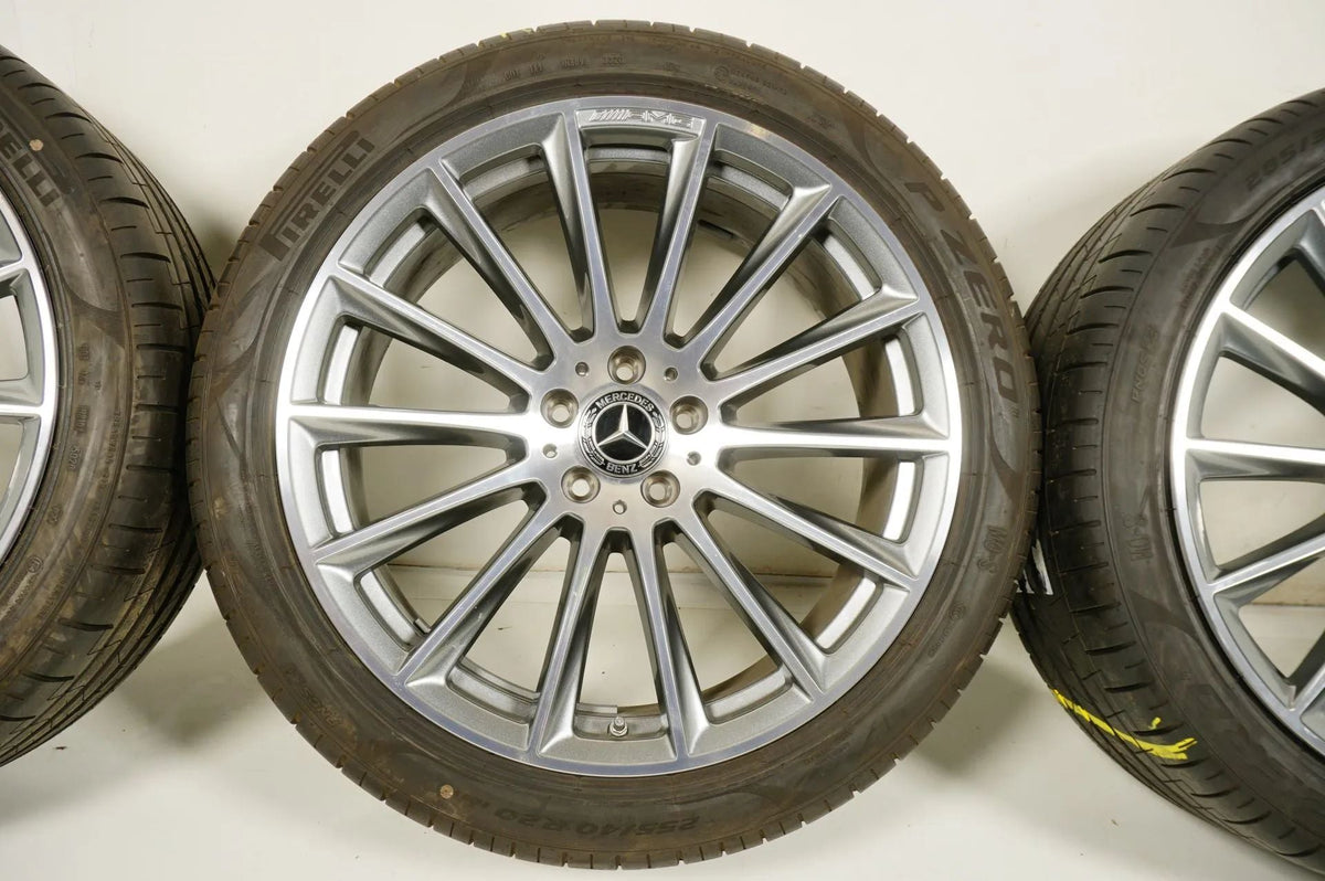 Mercedes S-Klasse W223 V223 TOP 20 Zoll AMG Alufelgen Winterräder mit neuen Winterreifen Detailansicht 7