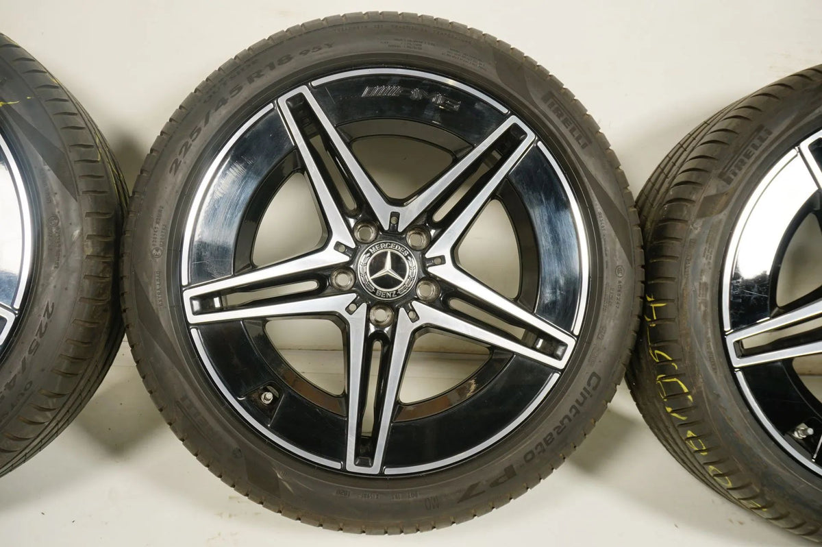 Mercedes C Class W206 summer tires, summer wheels AMG 18 inch Detailansicht 4