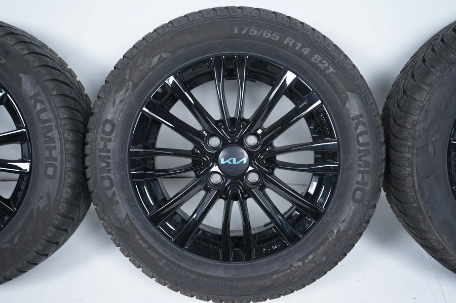 KIA inconnu roues d'hiver pneus d'hiver 175 65 14 pouces 4 trous