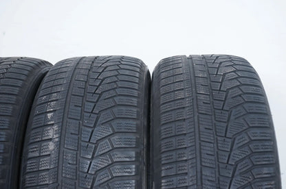 4 pneus hiver Hankook 225 50 17 pouces DOT21 environ 4mm RFT