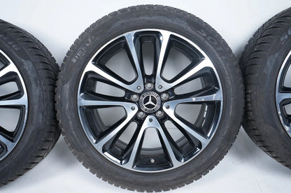 Ruote invernali Mercedes Classe E W213, pneumatici invernali 245 45 18 pollici