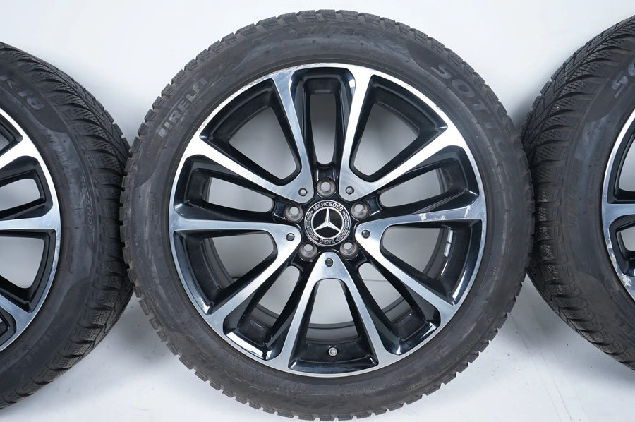 Ruote invernali Mercedes Classe E W213, pneumatici invernali 245 45 18 pollici