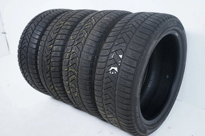 4 x Winterreifen Pirelli 225/45 R18 18 Zoll DOT19/18 ca.5mm MO
