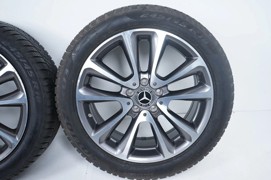 Mercedes E Klasse W213 Winterräder Winterreifen 245 45 18 Zoll