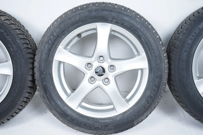 Audi VW Seat Winter Wheels Winter Tires 205 55 16 Inch 8mm