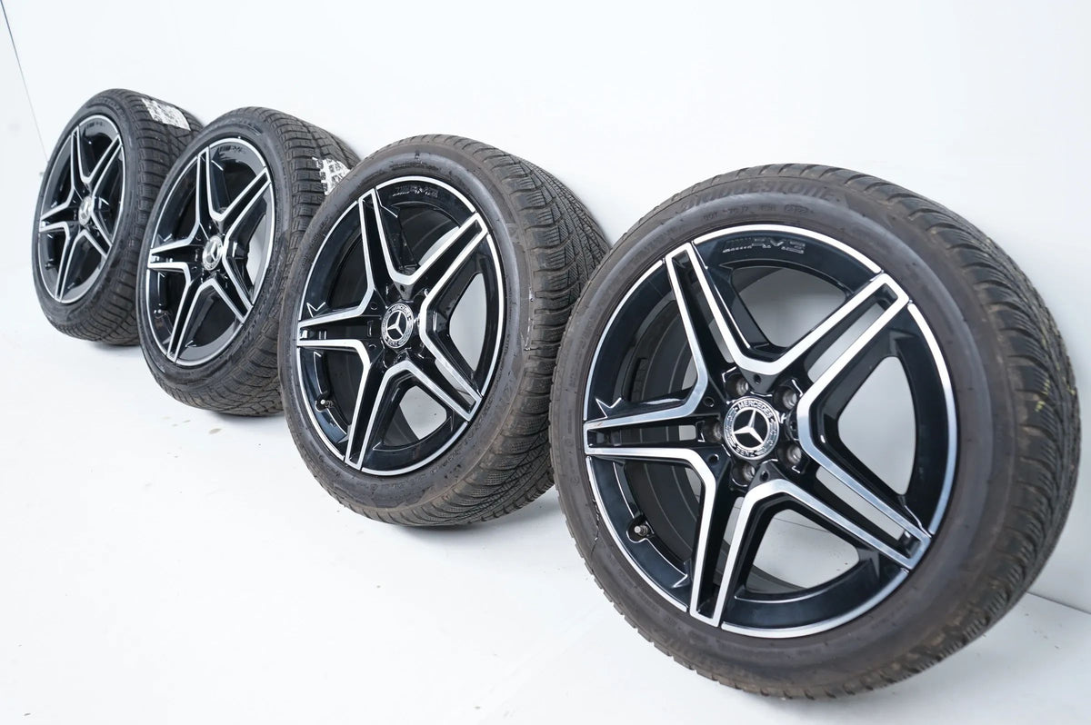 Roues et pneus hiver 18 pouces pour Mercedes Classe AB W177 B247 Vue détaillée 8