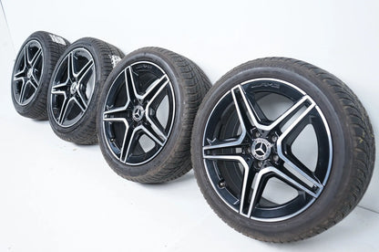 Roues et pneus hiver 18 pouces pour Mercedes Classe AB W177 B247