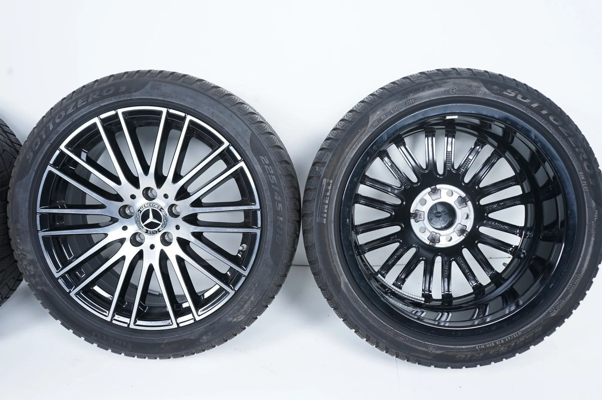 Mercedes C-klasse W206 winterbanden winterwielen 225 45 18 inch Detailweergave 17
