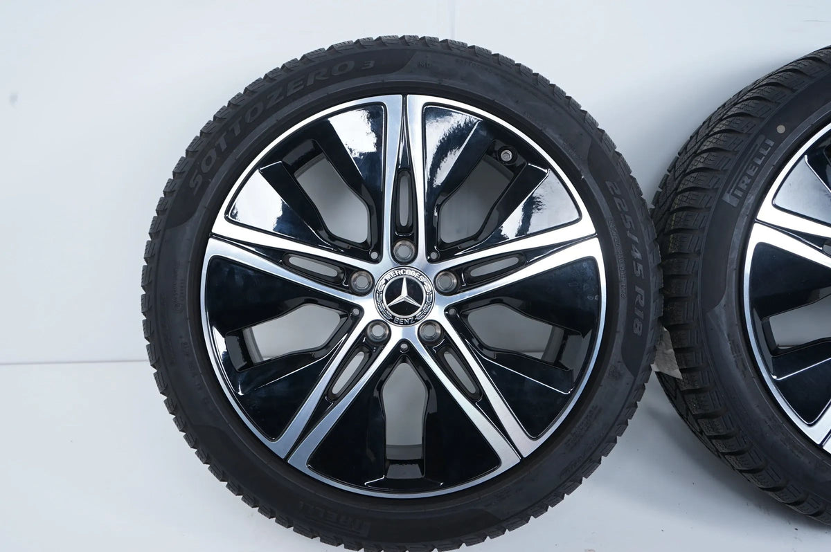 Mercedes A B Klasse W177 C118 Winterreifen Winterräder 18 Zoll Detailansicht 3