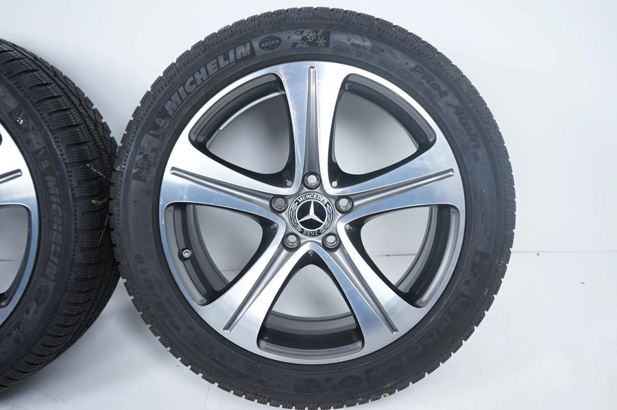 Mercedes E Klasse W213 Allwetterräder mit neuen Allwetterreifen 245 45 18 Zoll