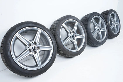 Mercedes Classe C W205 Jantes Hiver AMG Pneus Hiver 18 Pouces