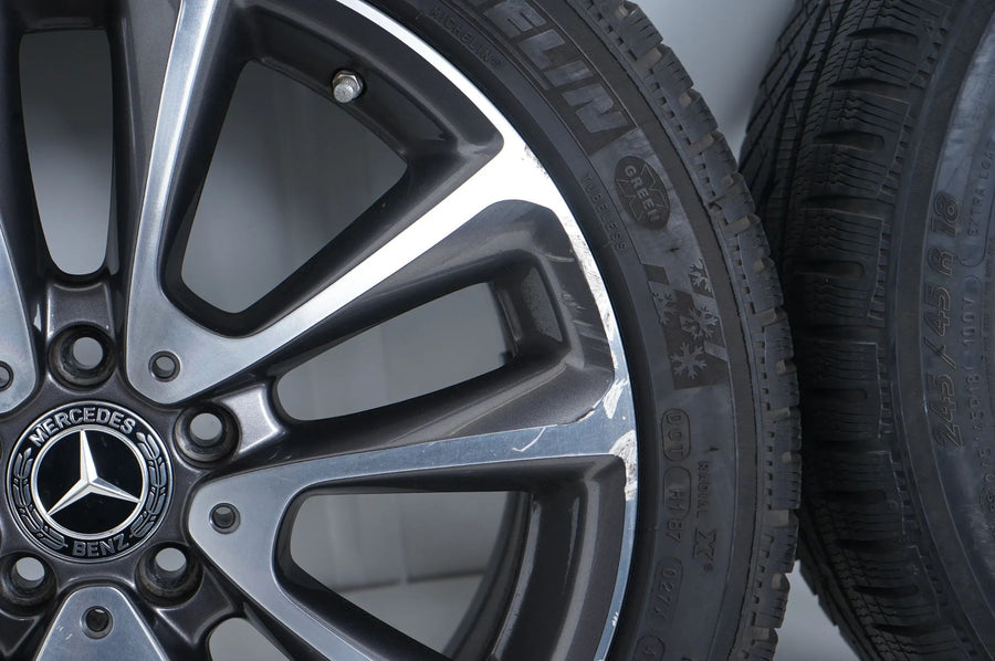 Mercedes E Klasse W213 Winterräder Winterreifen 245 45 18 Zoll