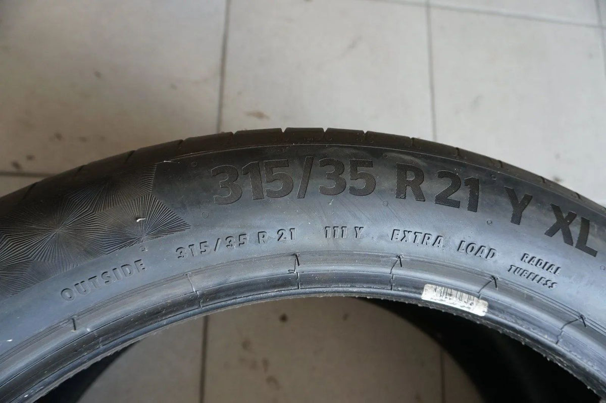 1 X 315 35 R21 111Y Sommerreifen Continental PremiumContact 6 * SSR RFT Detailansicht 4