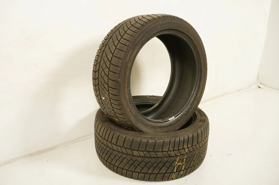 2 x Winterreifen Continental 255 40 18 Zoll DOT18 Bmw* ca.7mm