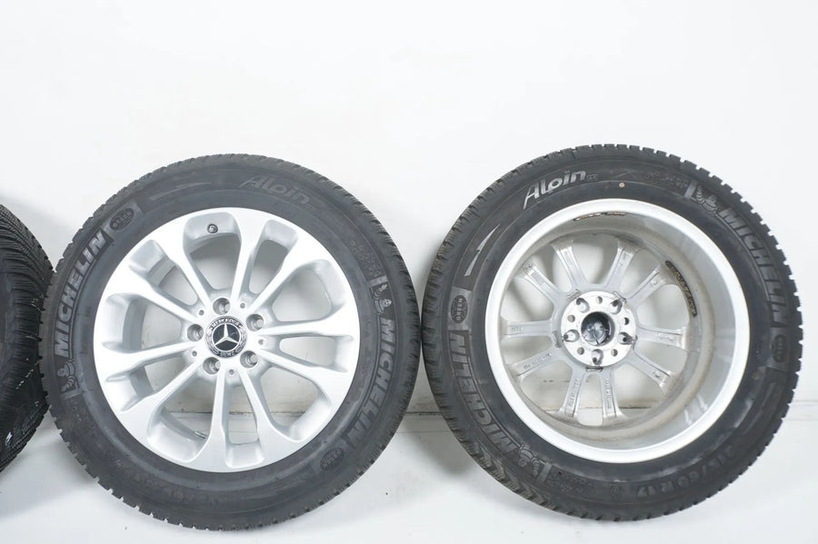 Pneus/jantes hiver Mercedes GLA W156 X156 215/60/17 pouces