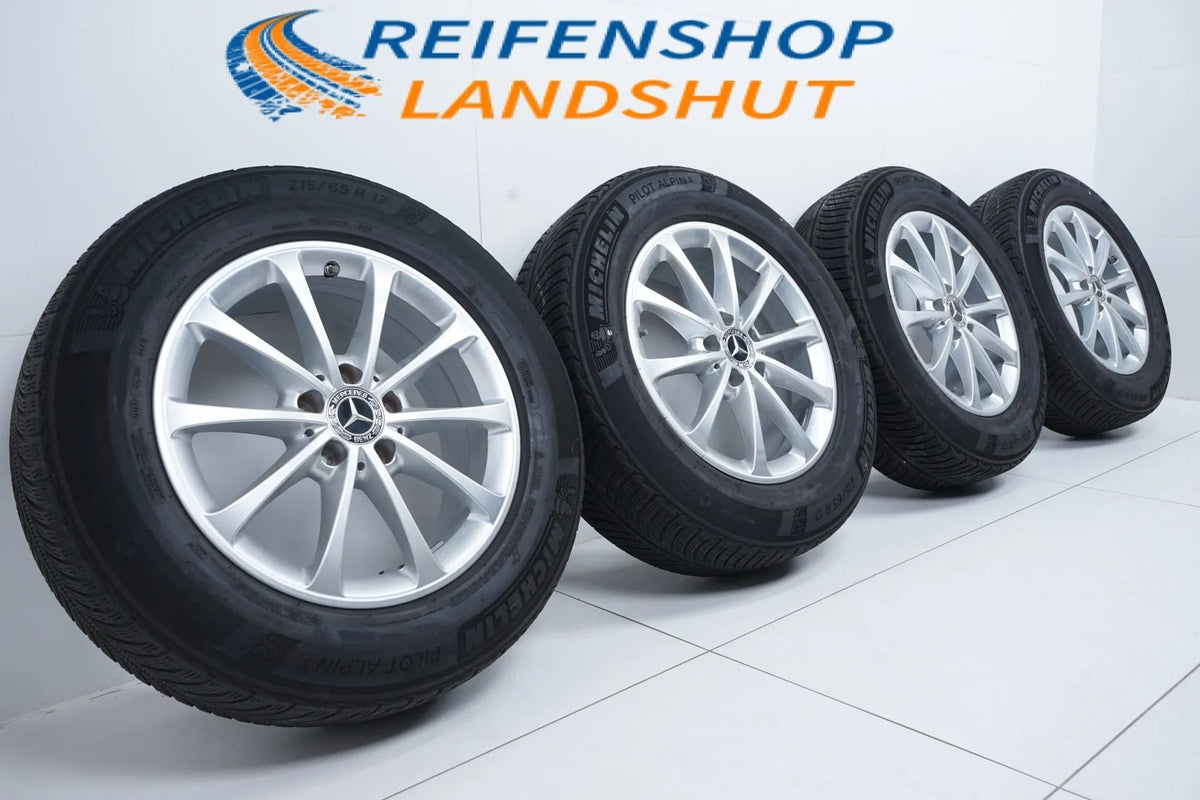 Mercedes GLA GLB H247 Allwetterräder mit neuen Allwetterreifen 215 65 17 Zoll