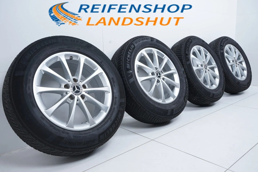 Mercedes GLA GLB H247 Allwetterräder mit neuen Allwetterreifen 215 65 17 Zoll