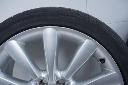 Original Jaguar XF 19 inch alloy wheels summer wheels summer tires 245 40 R19