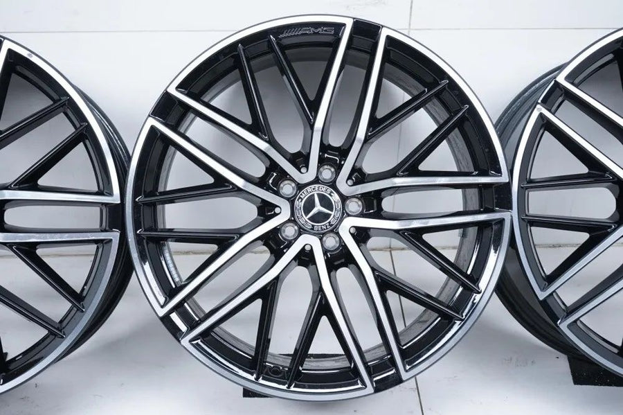 4 jantes alliage AMG Mercedes GLC43 W253 X253 21 pouces A2534015700 A2534015800