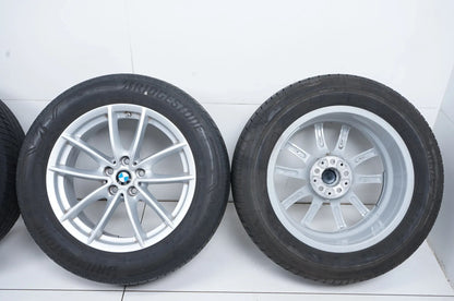 Original BMW X3 X4 G01 G02 Alufelgen Winterräder mit neuen Winterreifen 225 60 R18 Zoll