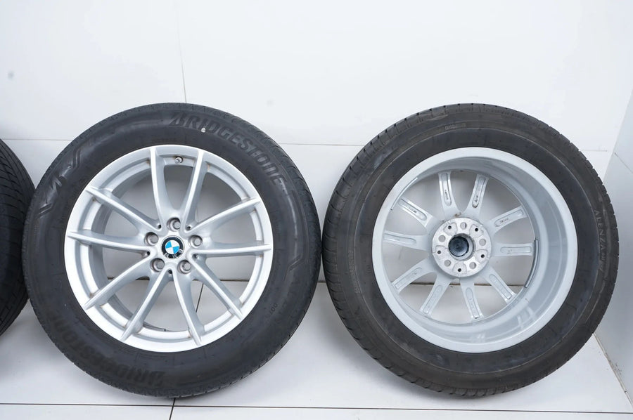 Original BMW X3 X4 G01 G02 Alufelgen Winterräder mit neuen Winterreifen 225 60 R18 Zoll