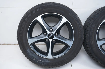 Roues d'hiver pour Hyundai Kona, pneus d'hiver 205/60/16 pouces